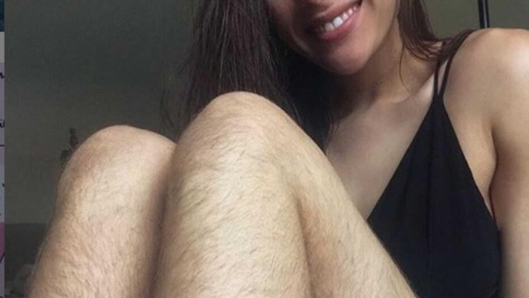 Photos of naked women with hairy legs