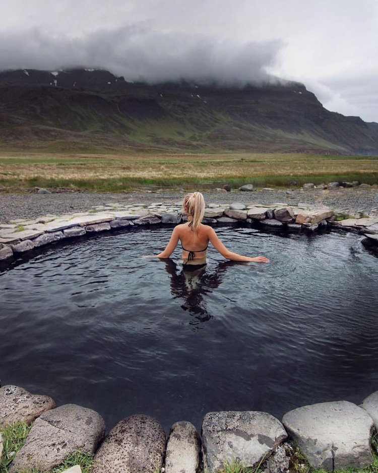Iceland is thermal springs