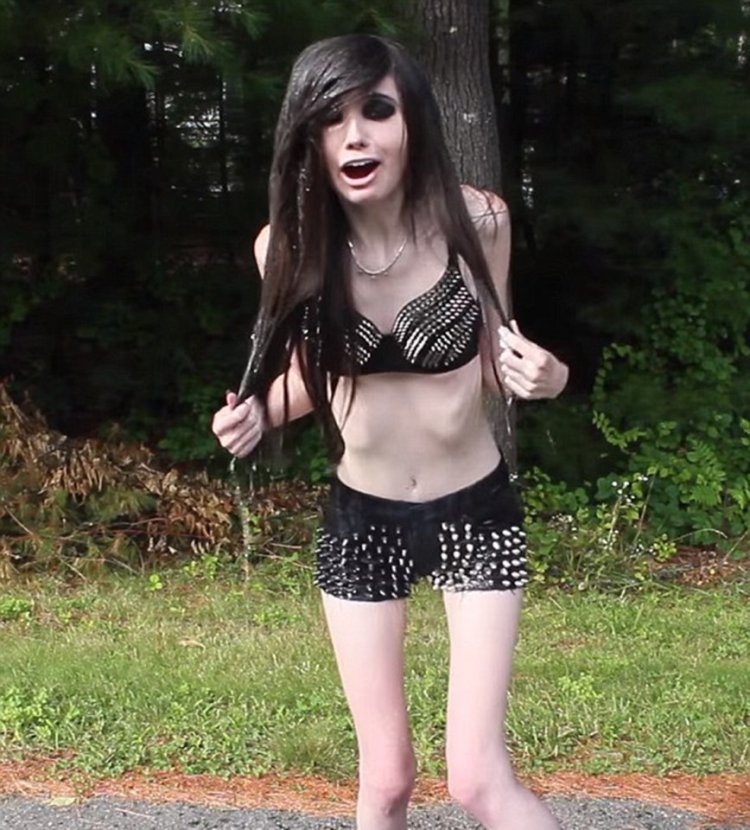 Eugenia Cooney in a swimsuit