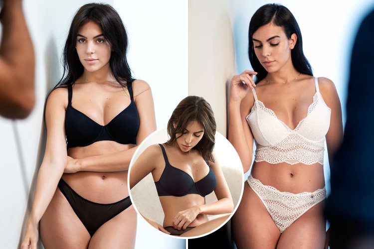 Georgina Rodriguez in underwear