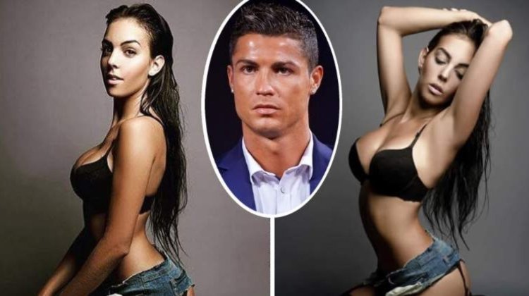 Cristiano Ronaldo and his wife Georgina