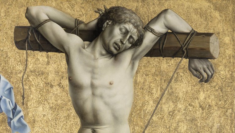 Crucifixion in Rome of Naked People