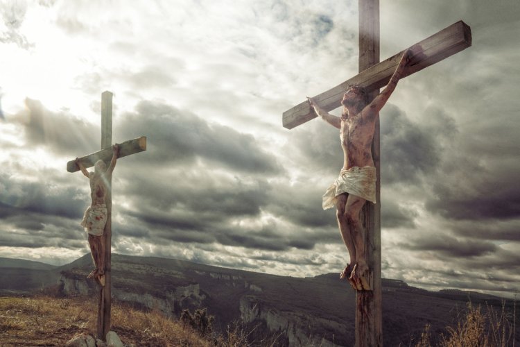 Golgotha crucifixion of Christ