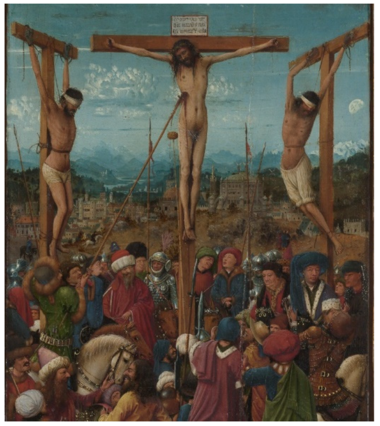 Van eike crucifixion and a terrible court
