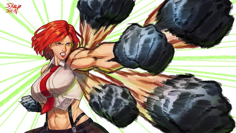Vanessa from King of Fighters