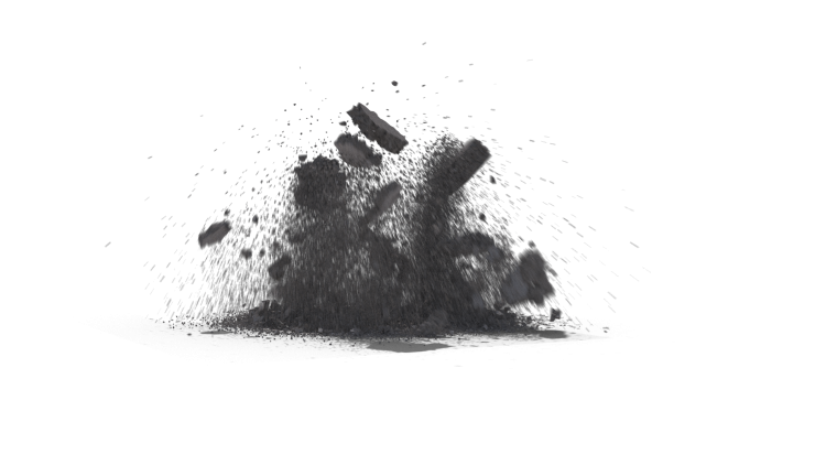 Fragments without a background