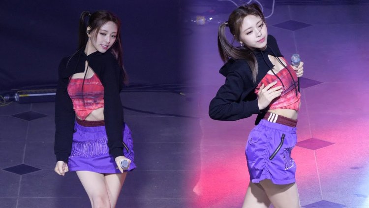 Yuna Itzy Black Hair