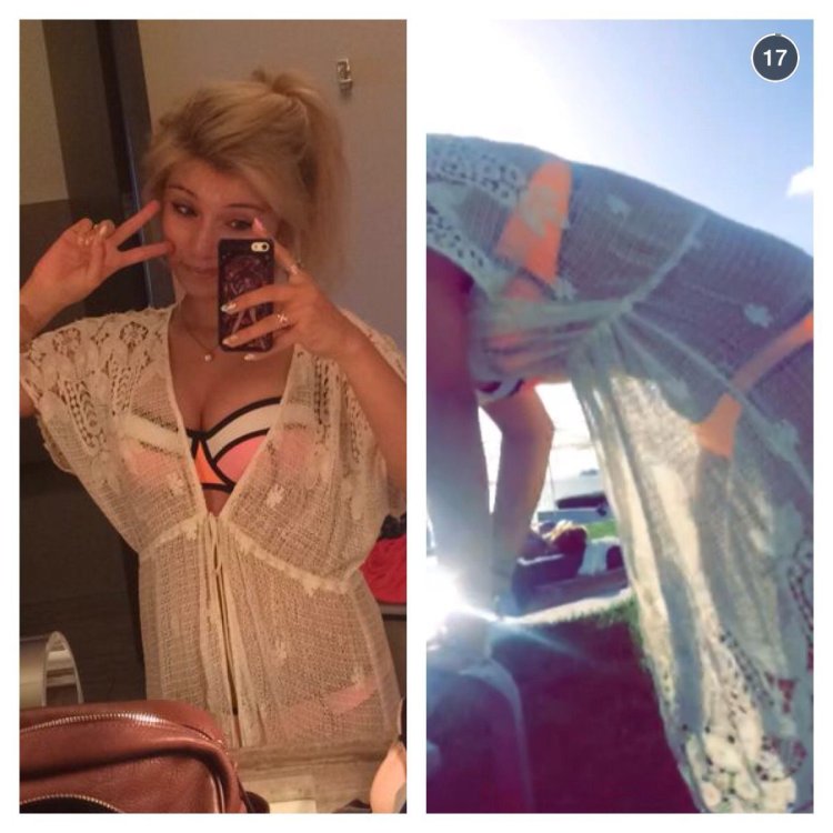 Kirstin Maldonado in a swimsuit