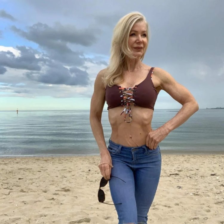 Adult women in nylon