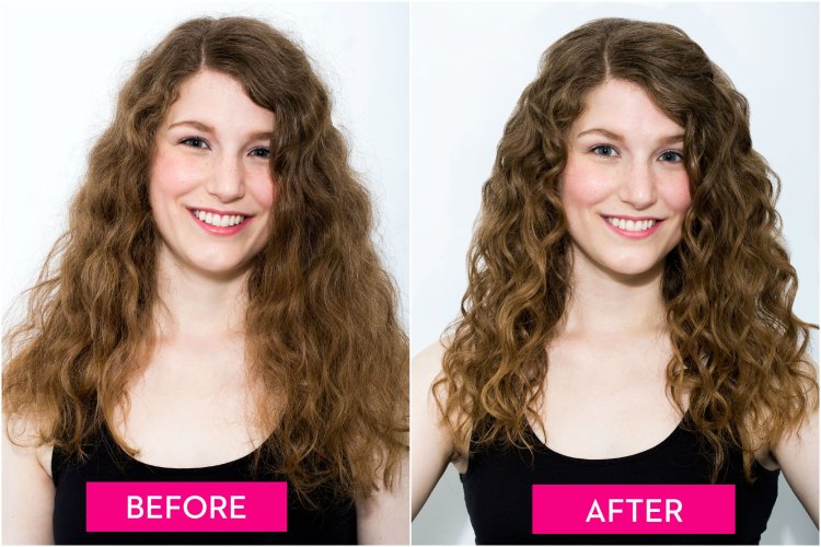 Mousse for curly hair
