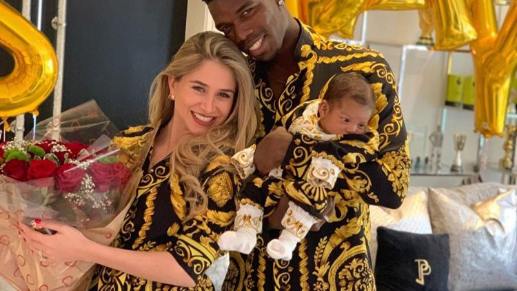 Pogba wife and children photos