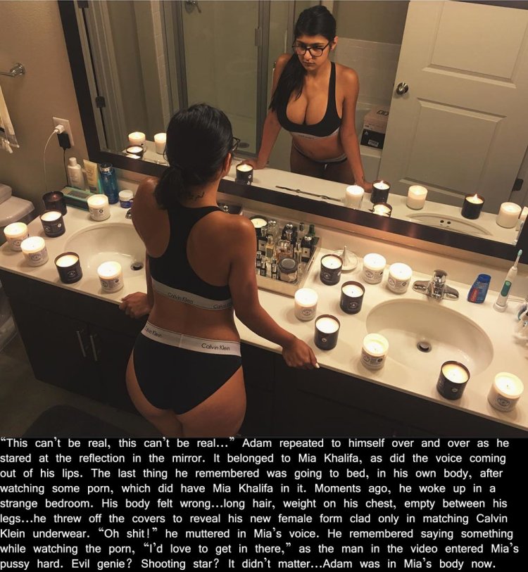 Mia Khalifa Calvin Klein