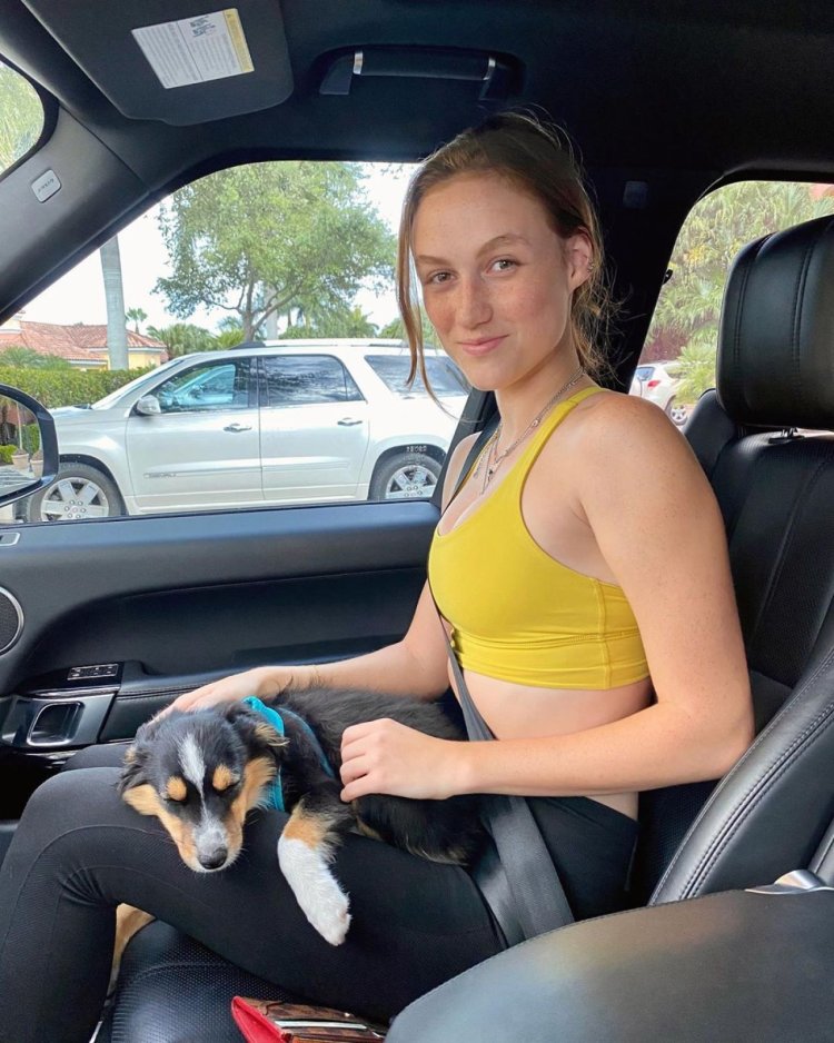 Young beautiful girls in a swimsuit