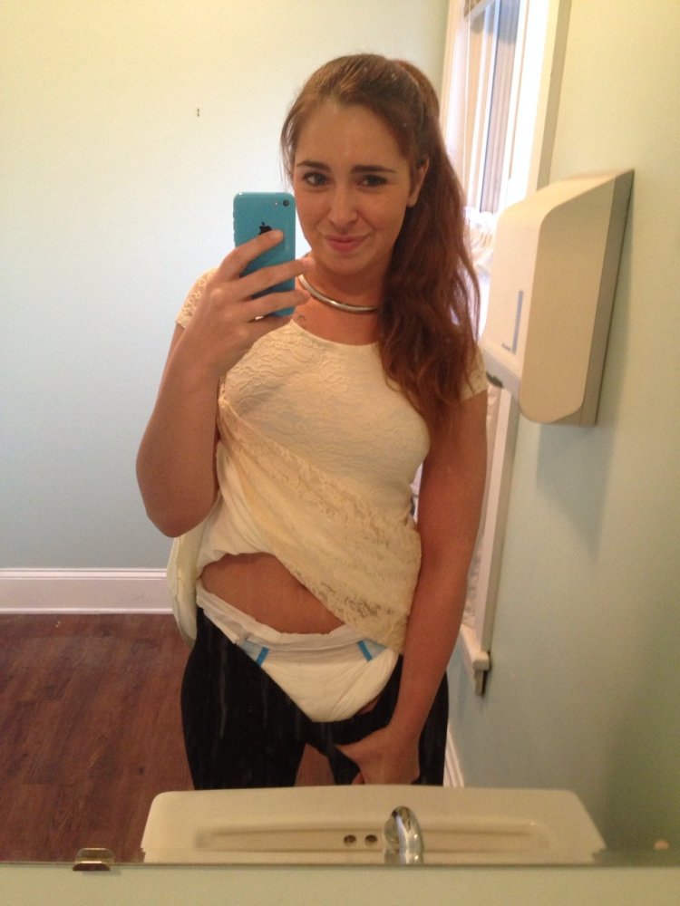 Selfies in diapers