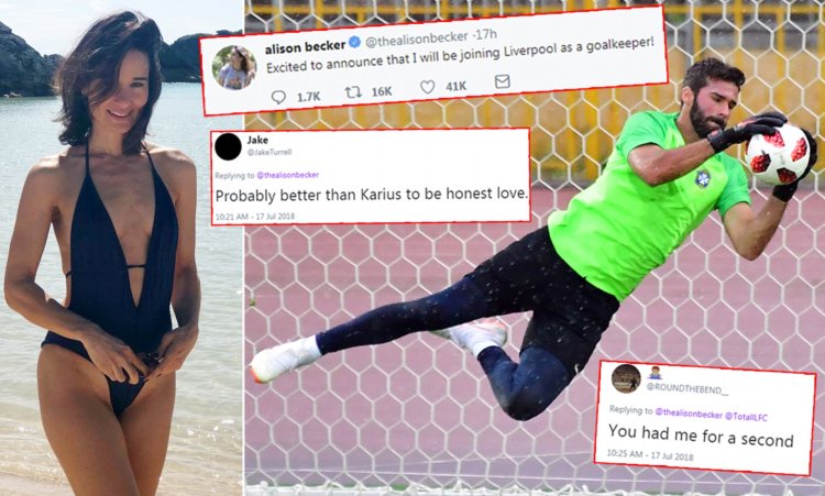 Alison Becker physique