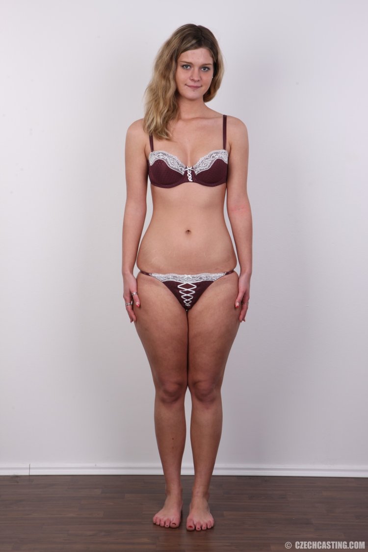 Anal casting brunette