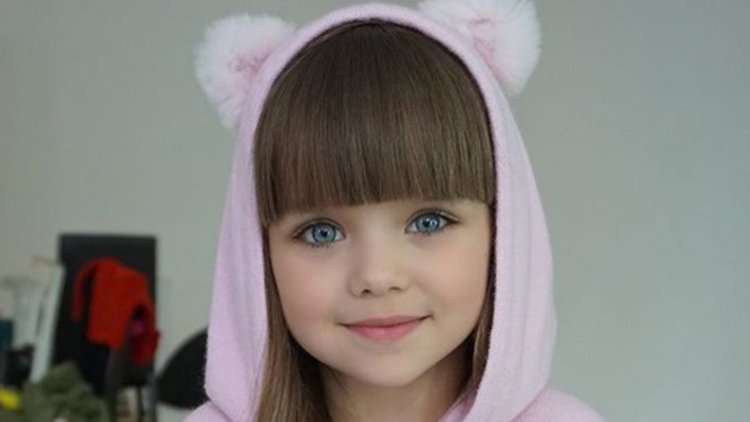 Anastasia Knyazeva in pajamas