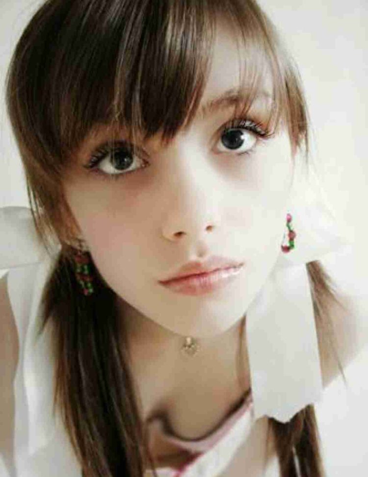 A beautiful girl ends