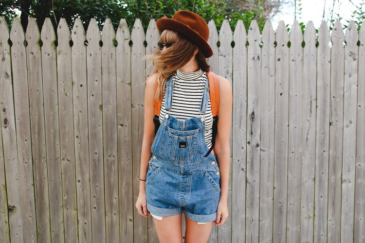 Dungarees Girl
