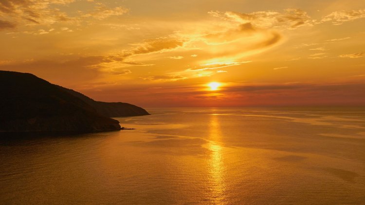 Cape-Breton Island Canada sunset