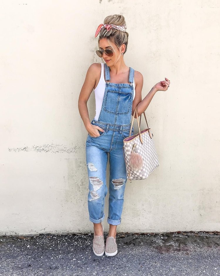 Images with jeans overalls