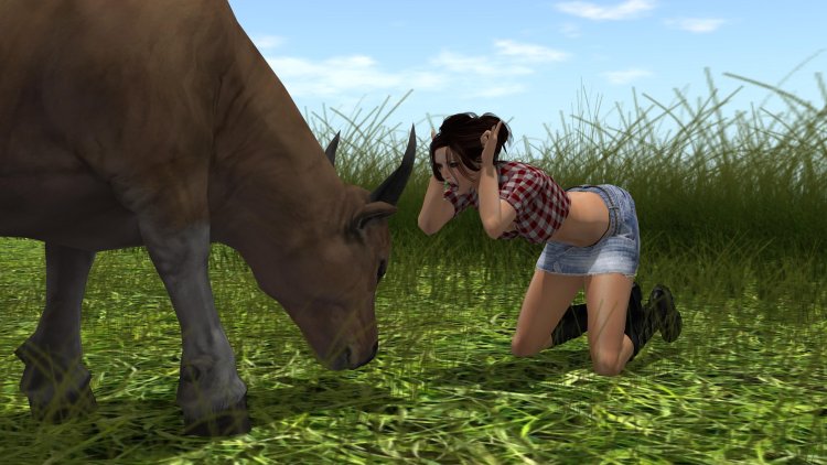 Girl Farm 3d