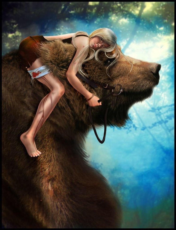 Bear and Girl Fantasy