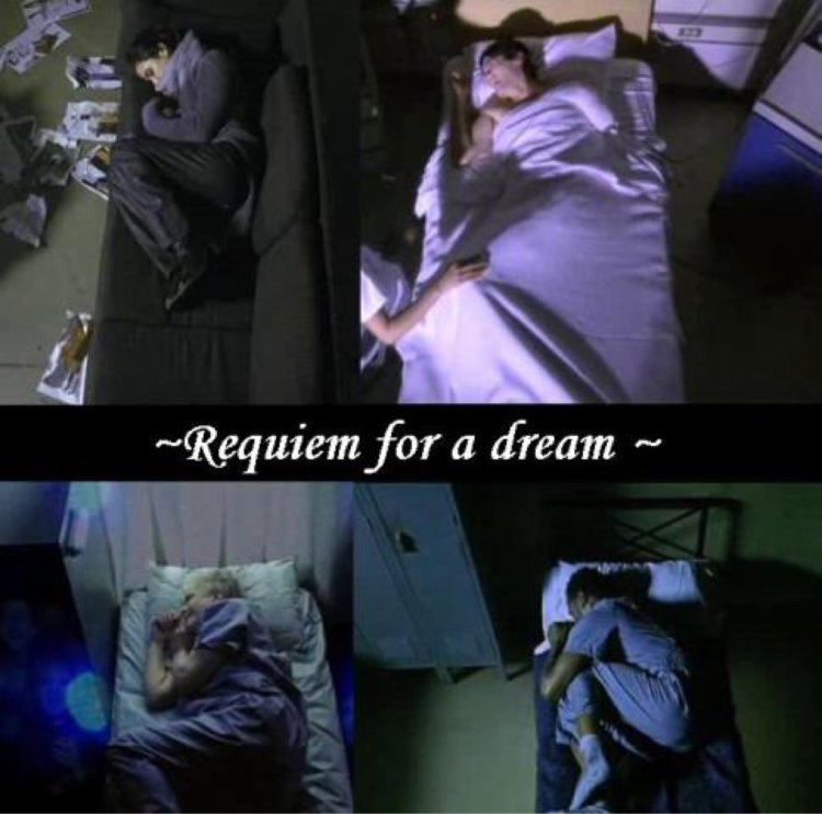 Requiem for a dream Pose of the embryo