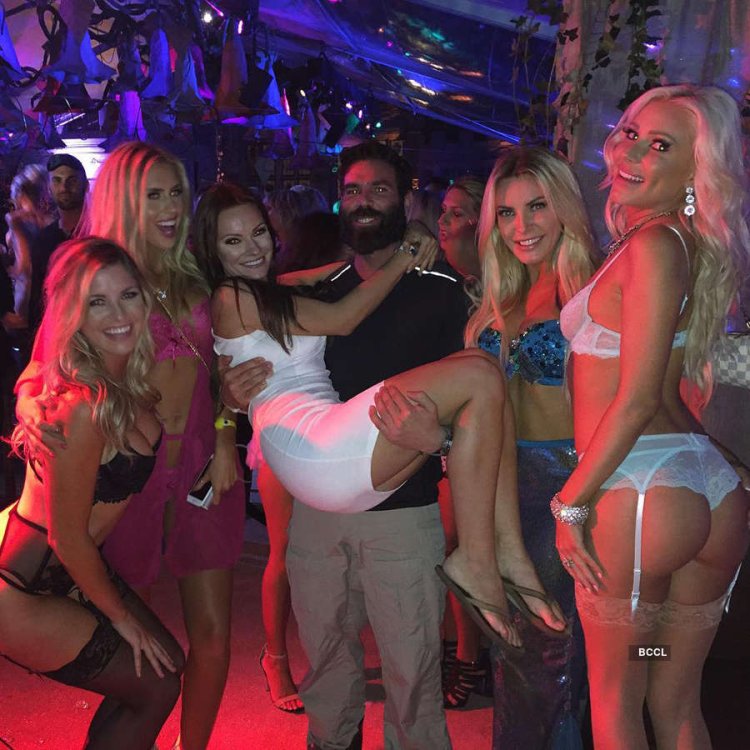 American millionaire Dan Bilserian and his girls