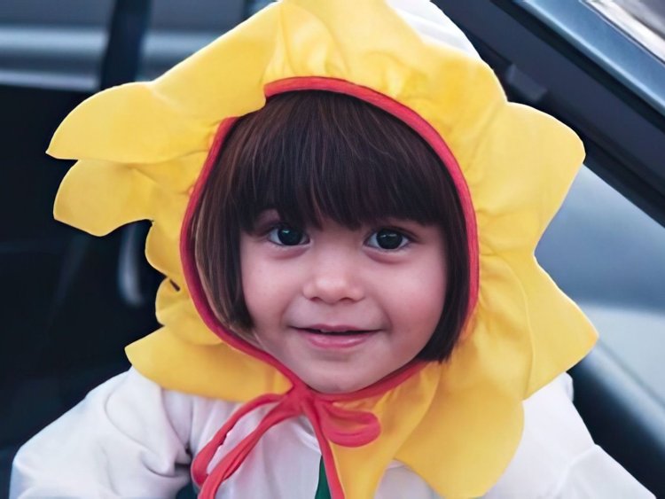 Camilla Mendes as a child