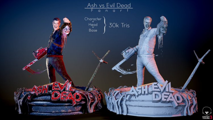 ASH CS Evil Dead poster