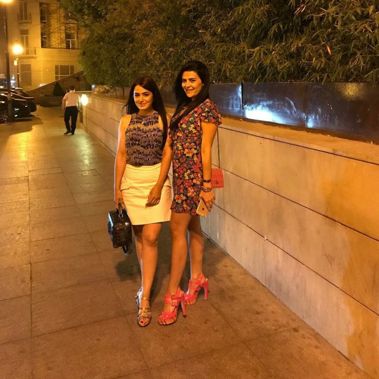 Azerbaijani girls in Baku