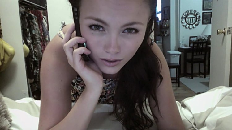 Beautiful girls on a webcam