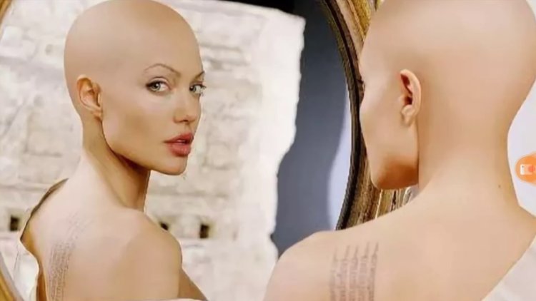 Angelina Jolie shaved captive