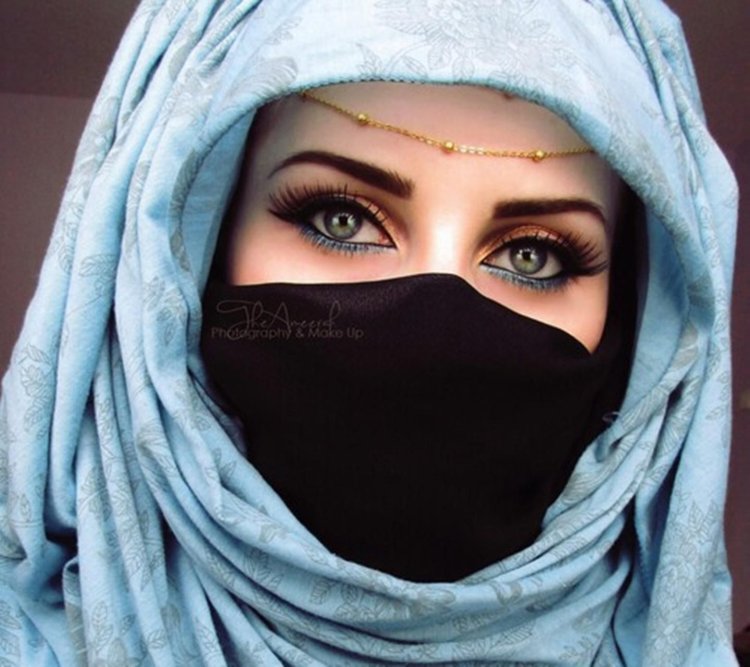 Girl in a hijab