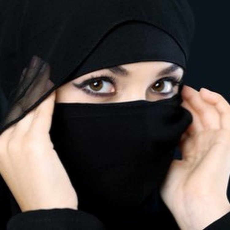 Russian woman in a burden