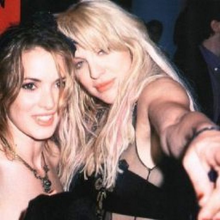 Nancy and Courtney Love