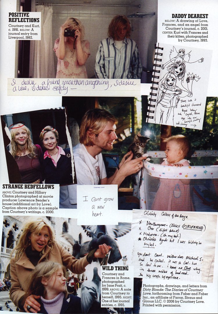 Kurt Kobain in the magazine