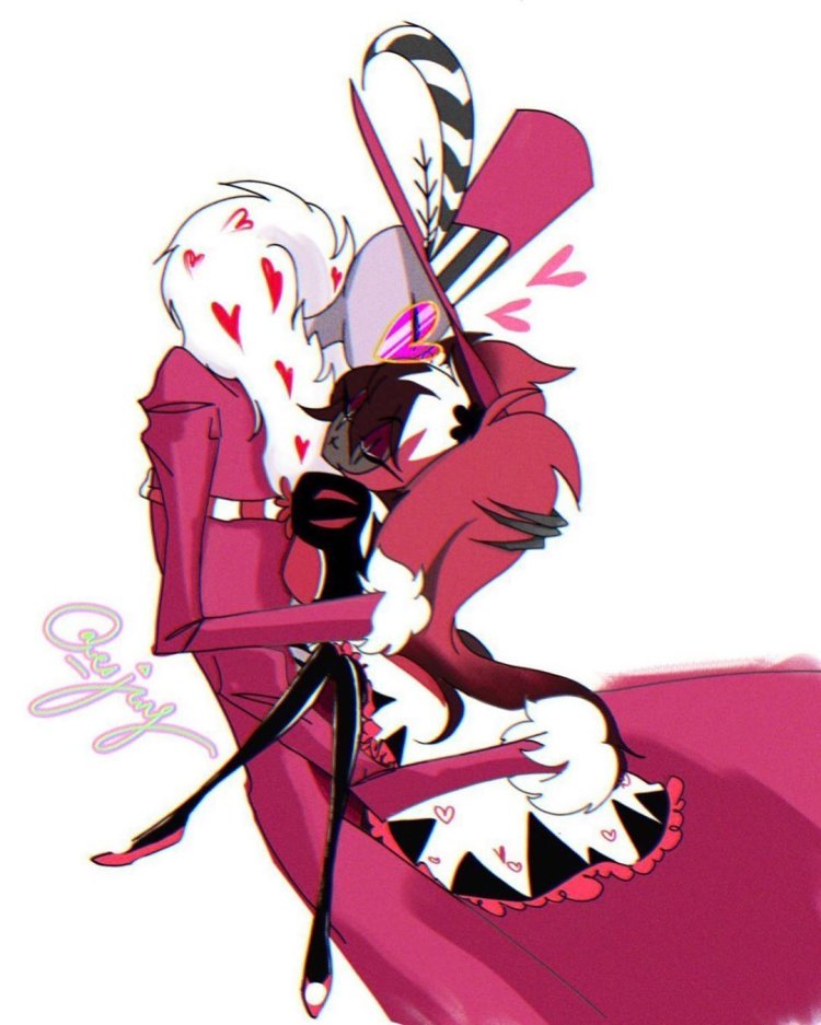 VOKS and Velvet Hotel Hazbin Art