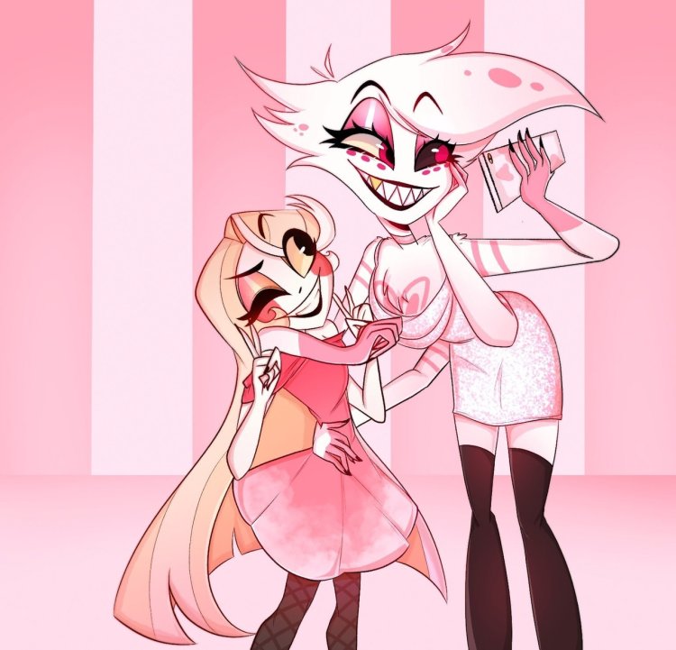 Angel Dust Hotel Hazbin Rule34 Fem