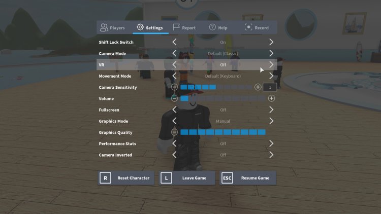 Rablox settings