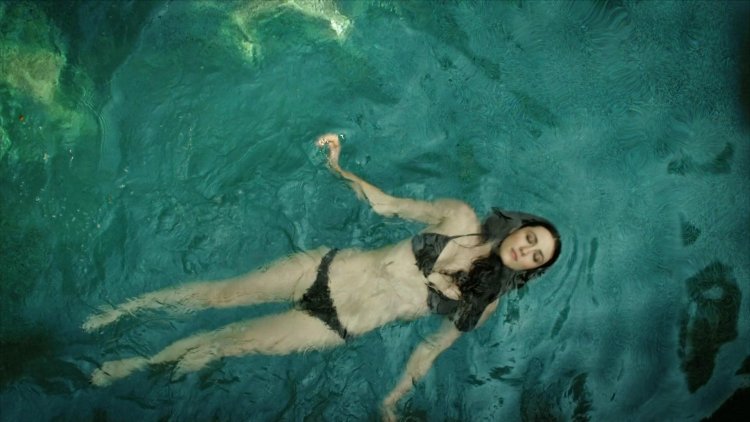 Madlen Arthur in a swimsuit