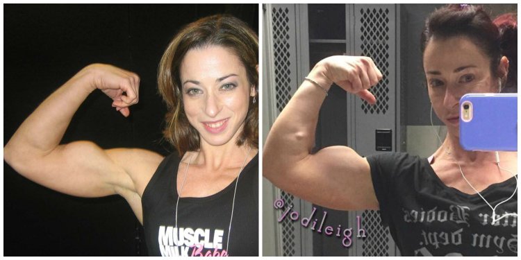 Jody Miller with one hemisphere