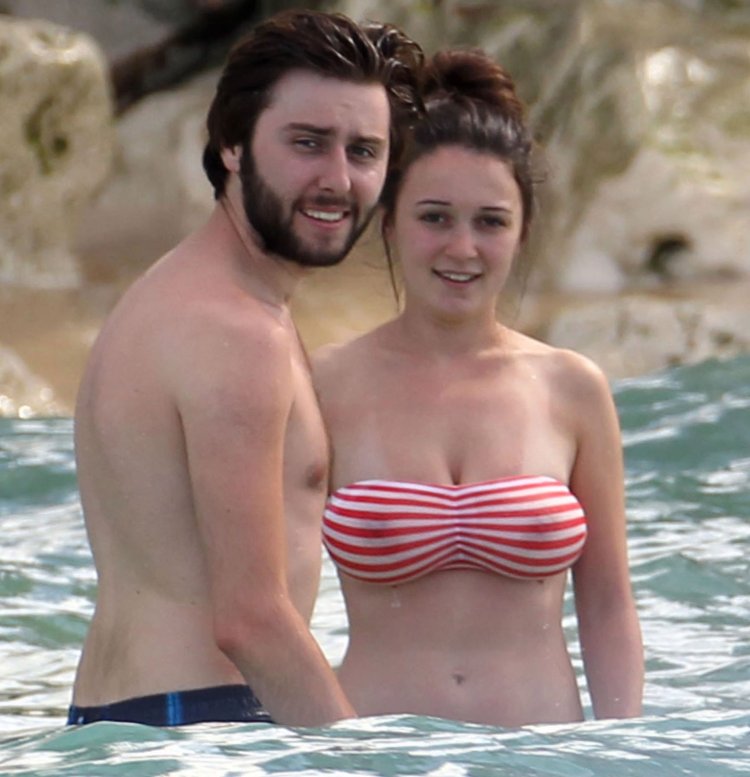 Jessie Buckley in a swimsuit