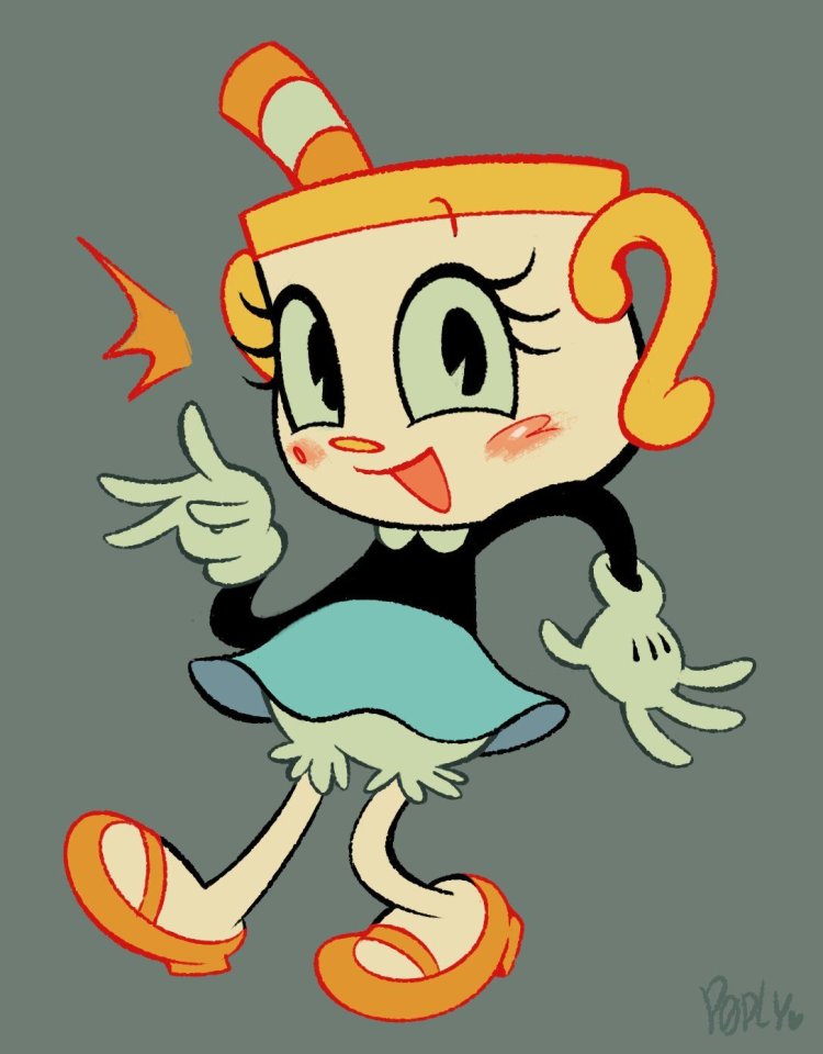 Miss Chalis Cuphead Art