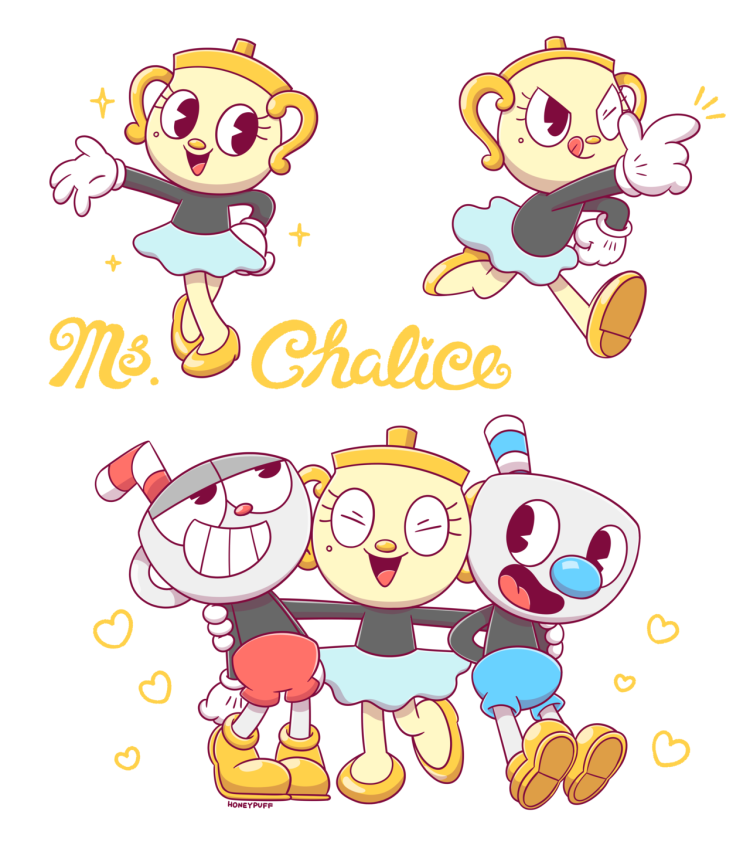 Cuphead Evil MS Chalice Art