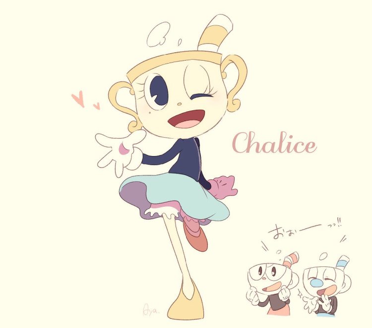 Cuphead characters MS.Chalice