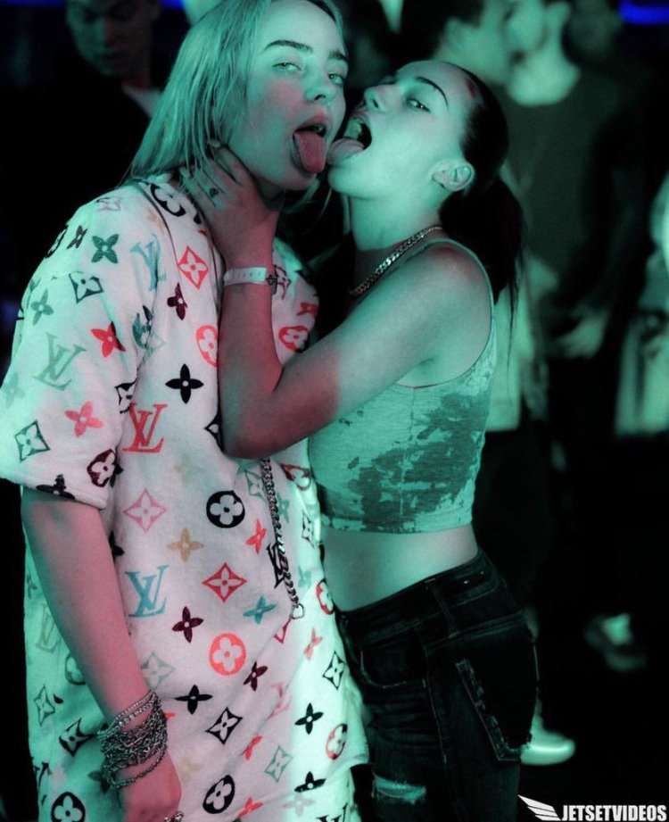 Billy Ailish with celebrities