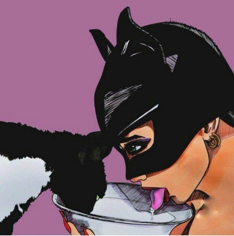 Woman cat Catwoman