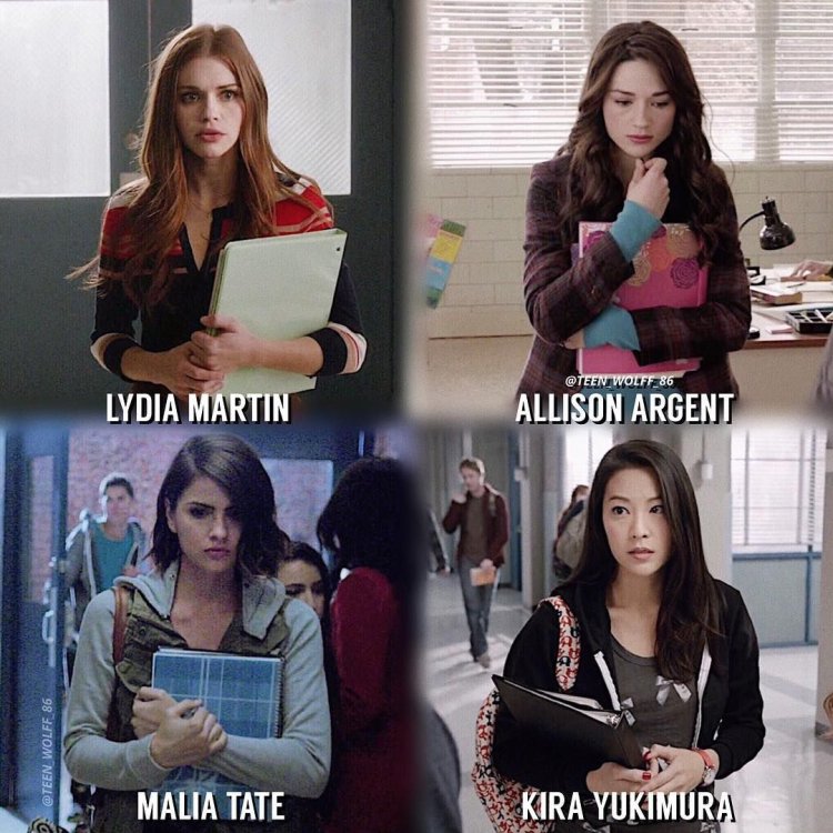 Malia and Kira from the series Wolf